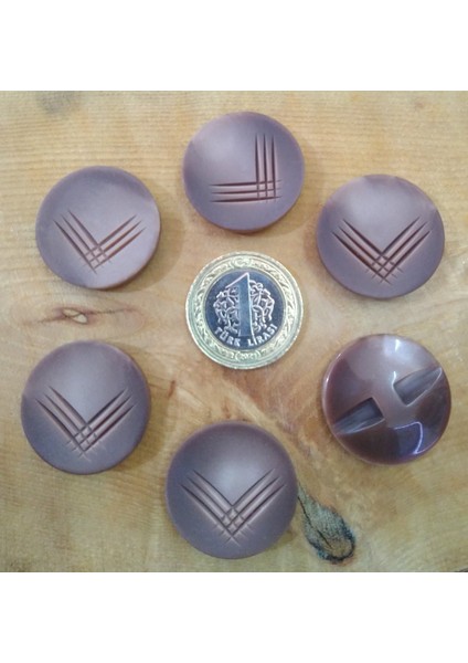 Pardesü Trenckot ve Manto Düğmesi-6 Adet