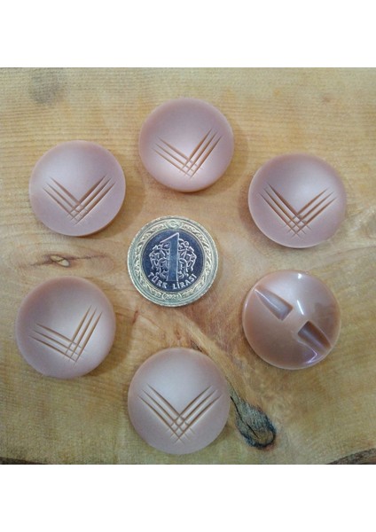 Pardesü Trenckot ve Manto Düğmesi-6 Adet