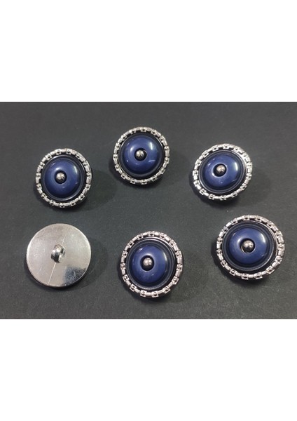Trençkot Düğmesi Lacivert 6 Adet modelleri