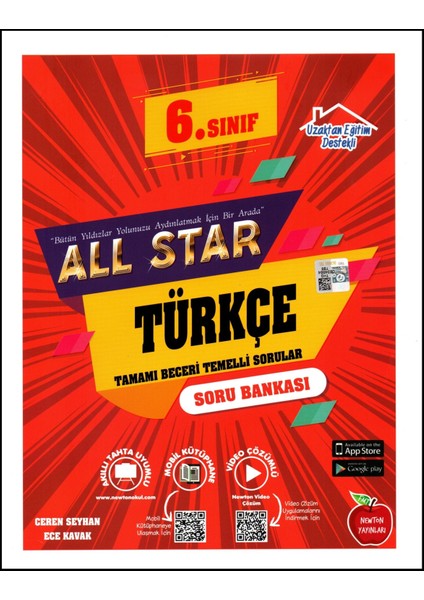 6. Sınıf Matematik - Fen - Türkçe All Star Soru Bankası 3 Kitap