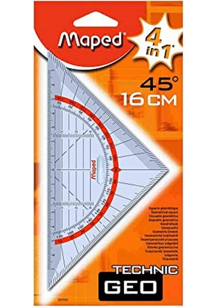 Maped Ofis ve Kırtasiye 277737 Geometrik Gönye