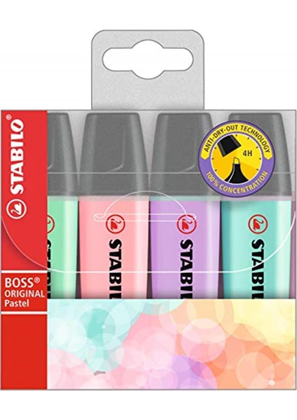 Stabılo Boss Orıgınal Pastel 4lü Paket