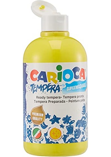 Carioca Tempera Suluboya Süper Yıkanabilir Sari 500 ml fiyatları