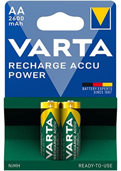 Varta Recharge Accu Power 2AA 2600 Mah