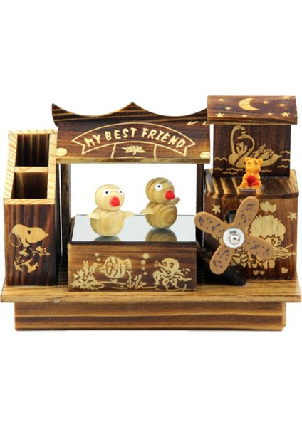 Vintage Oyulmuş Müzik Kutusu (Yurt Dışından)