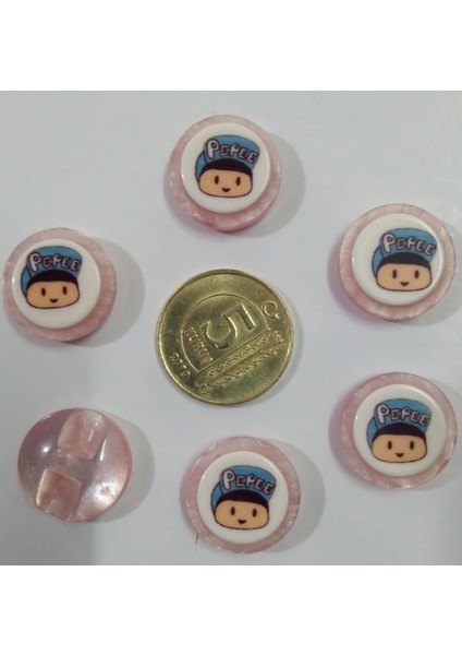 Fantazi Bebek Örgü Yelek Düğmesi