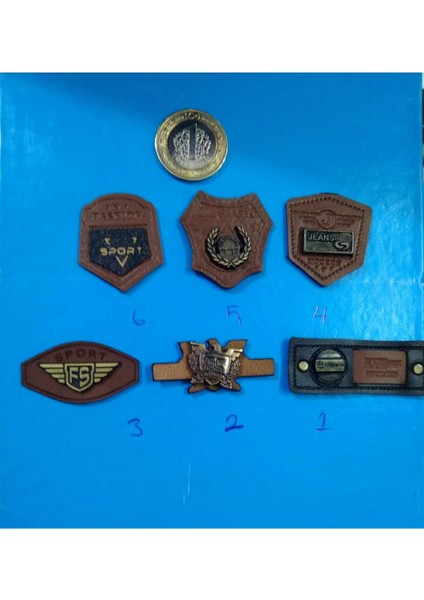 Kahverengi Deri Arma-No:3 Deki Model