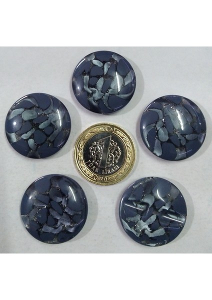 Manto Kaşe Pardesü Düğmesi-5 Adet