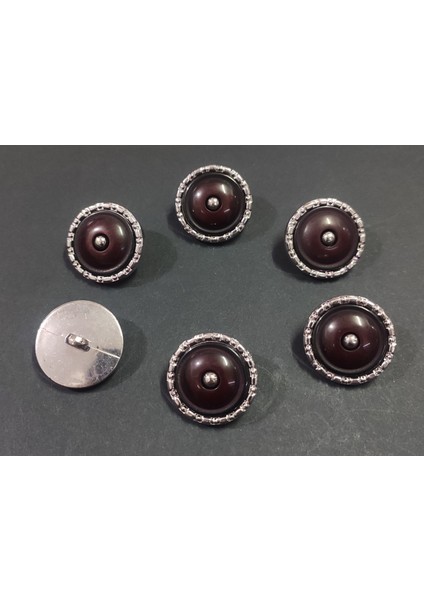 Trençkot Düğmesi Kahverengi 6 Adet modelleri