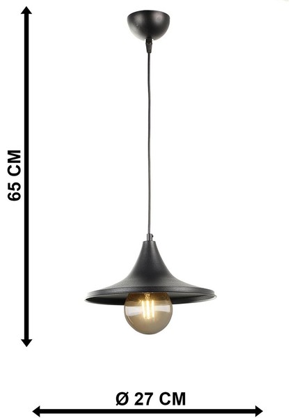 Şili Tekli Avize Siyah indirimleri