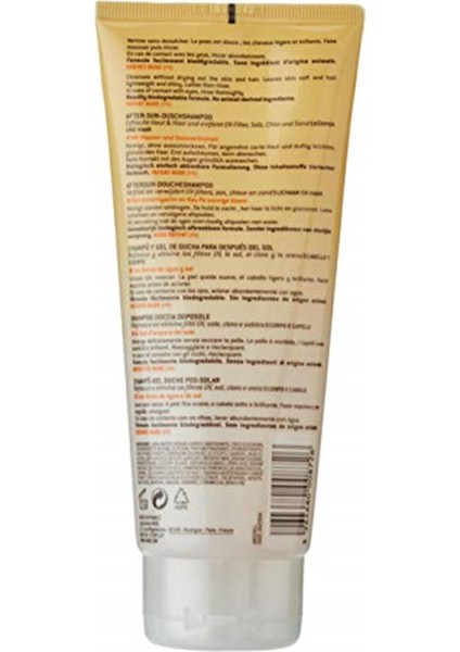 Nuxe Sun After Sun Hair Body Shampoo - Güneş Sonrası Saç ve Vücut Şampuanı 200ML 1 Paket (1 x