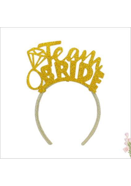Team Bride Taç - Altın