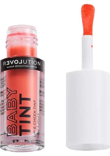 Baby Tint Coral Dudak ve Yanak Renkli Sıvı Şeffaf Kalıcı Etki