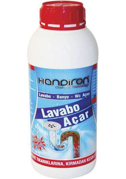 Lavabo Açıcı Banyo Gider Tıkanık Sıvı Açıcı 2000    gr