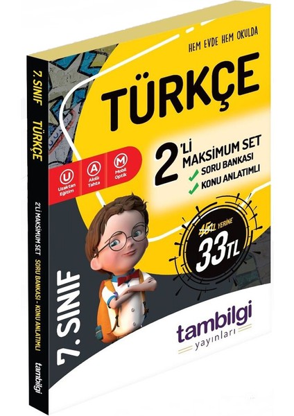 7. Sınıf Türkçe 2'li Doping Set