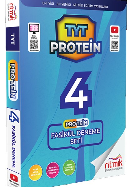 TYT Protein 4 Fasikül Deneme Seti