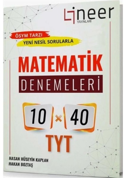 TYT Matematik 10X40 Denemeleri