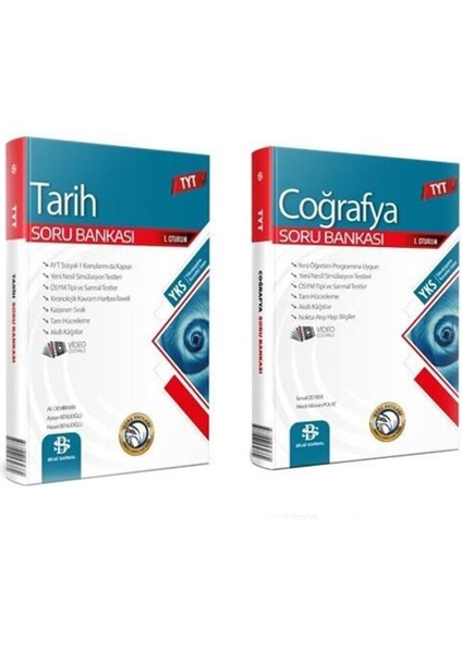 TYT Tarih ve Coğrafya Soru Bankası Seti 2 Kitap