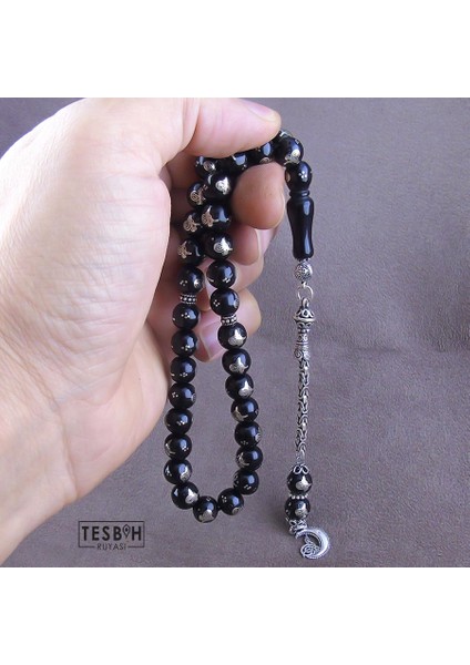 Osmanlı Tuğrası Işlemeli Gürcistan Oltu Tesbih fiyatları