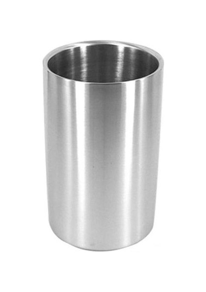 Paslanmaz Çelik Çok Amaçlı Ultra Dayanıklı Şarap Soğutucu Araçları Pas Korozyon Ev Uzun Ömürlü Buz Kovası Çubuğu Çift Duvar | Buz Kovaları ve maşa (Yurt Dışından)