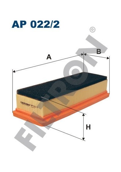 (FILTRONAP022/2)HAVA Filtresi Doblo 05=&gt; Albea 07=&gt; Fıorıno 09=&gt; Panda 09=&gt;punto-Idea 1.4 -Fıat 500-FORD Ka 1.2