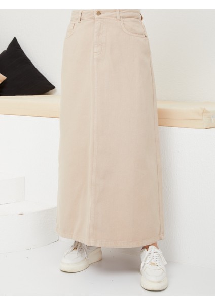 Kadın Etek Doğal Kumaş Uzun 90 cm Boy 37 cm Bel Ölçüsü Yaz Mevsimi İçin fiyatları