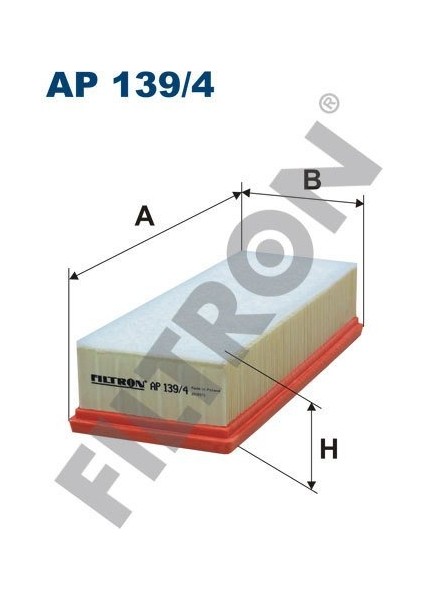 (FILTRONAP139/4)HAVA Filtresi A4 08=&gt; A5 09=&gt; Q5 08=&gt; 1.8 Tfsı-2.0tdı