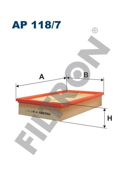 (FILTRONAP118/7)HAVA Filtresi Mercedes W210 E200 E240 E280 E320 E430 (95-02) S210 (96-03)