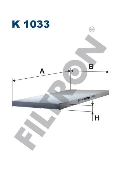 (FILTRONK1033)POLEN Filtresi TMPR93=&GT; Tıpo 95=&gt; 1.4-1.6 Ie-1.7d-1.8ie-1.9td-2.0 Alfa 145-146