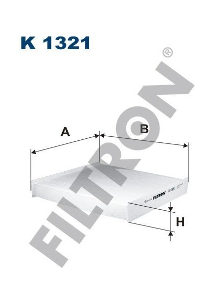 (FILTRONK1321)POLEN Filtresi Clıo Iv-Symbol-Captur-Sandero-Logan 0.9 Tce-1.2 16V-1.5 Dci 12=&gt;