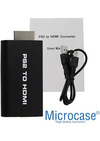 Playstation 2 HDMI Adaptör Dönüştürücü - Ps2 To HDMI