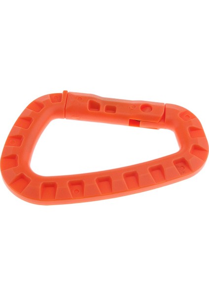 5 Adet Bahar Snap Carabiner Clip Hooks D-Ring Anahtarlık Sabit Plastik Keying Turuncu (Yurt Dışından)
