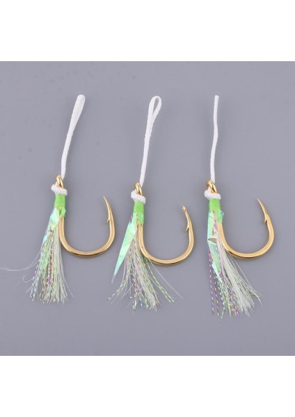3x Balıkçılık Kancaları Jig Yem Aydınlık Naylon Hat 5-0 (Yurt Dışından) fırsatları