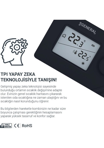 Mitra 250 Kablolu Dijital Oda Termostatı fırsatları