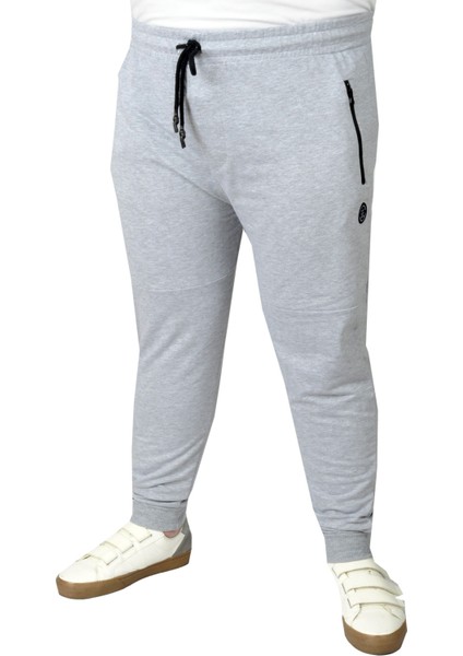 Büyük Beden Eşofman Altı Darpaça Zippered 22501 Grimelanj