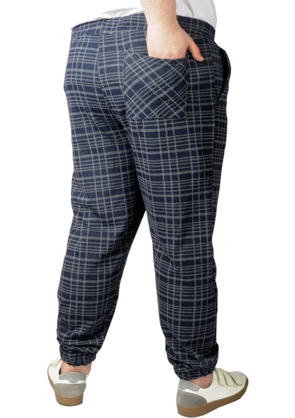 Büyük Beden Erkek Sweatpant 22512 Lacivert