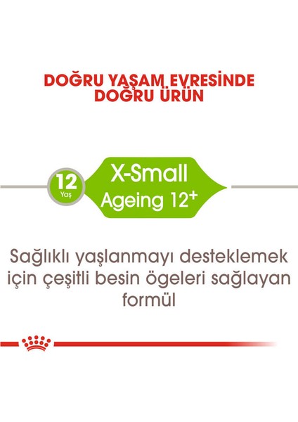 1.5kg Xsmall Ageing +12 Köpek Maması