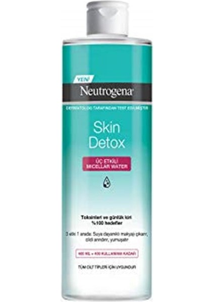 Skin Detox Micellar Water, 400 ml