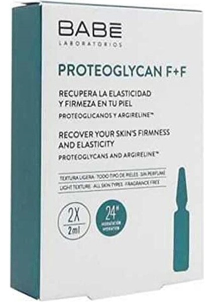 Babé Laboratories Proteoglycan F+F Ampoule Solutıons 1 Paket (1 x 4 G)