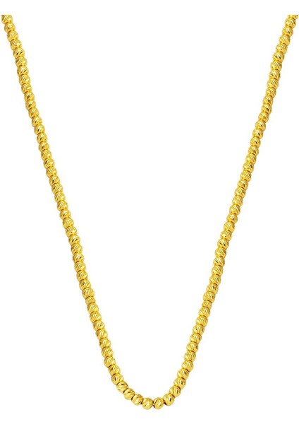 Top Altınlı 14 Ayar Zincir Kolye