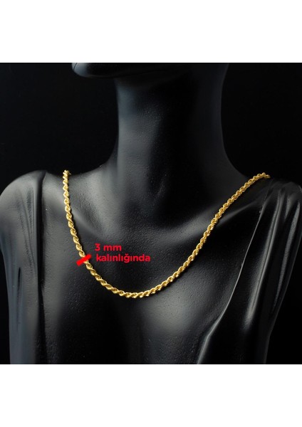 Halat 22 Ayar Altın Zincir - 50 cm fiyatları