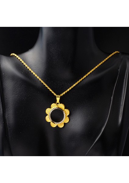 Papatya Çeyrek Altın Takılabilen Altın Kolye fiyatları