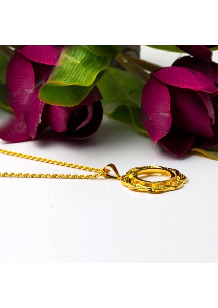 Çeyrek Altın Takılabilen Çerçeve Kolye indirimleri