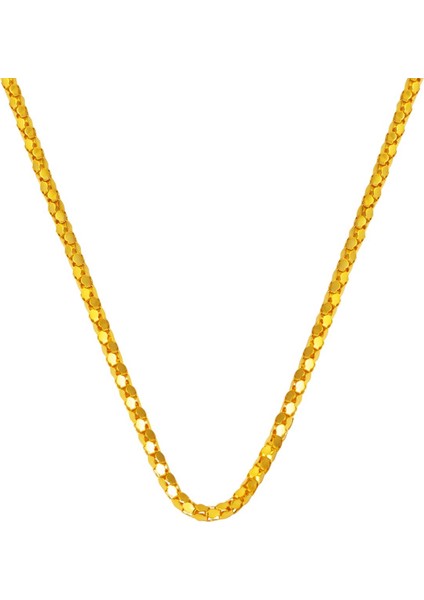 14 Ayar Altın Zincir Gerdanlık - 60 cm