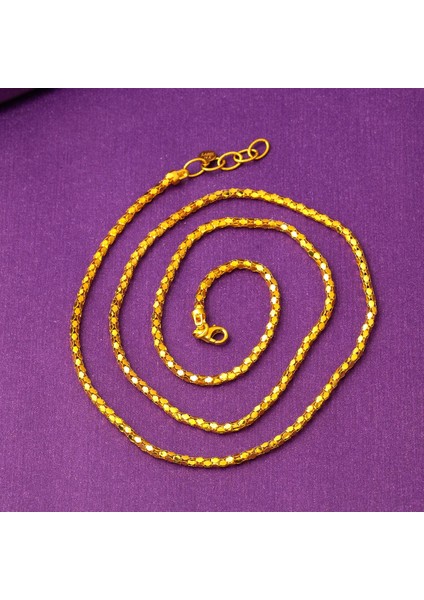 14 Ayar Altın Zincir Gerdanlık - 60 cm modelleri