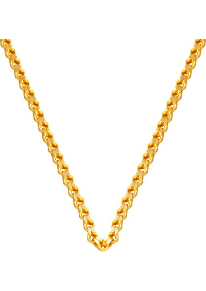Güverse 14 Ayar Altın Zincir - 55 cm