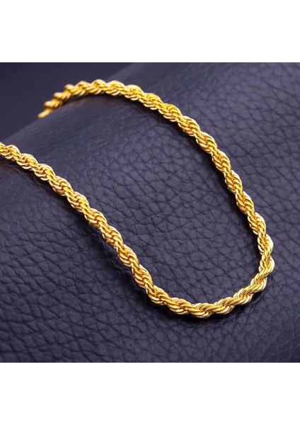 Burgulu 14 Ayar Altın Zincir - 45 cm indirimleri