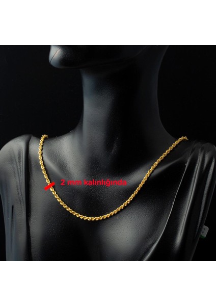 Burma 22 Ayar Altın Zincir - 60 cm fiyatları