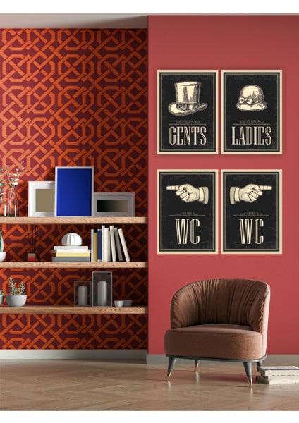 Işyerleri, Ev ve Mekanlar Için Gents,ladies ve Wc Tabelası fiyatları