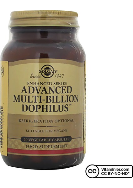 Advanced Multi-Billion Dophilus 60 Kapsül